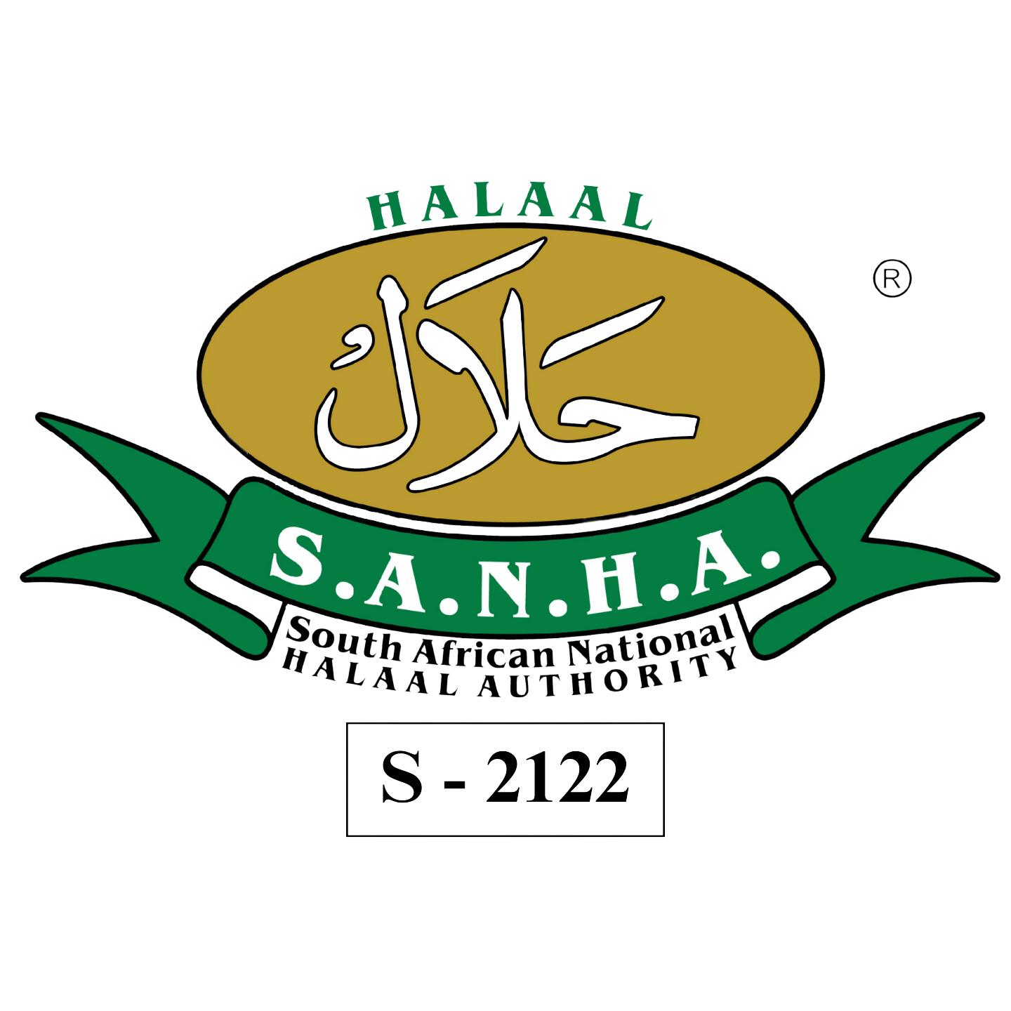 SANHA Halaal certified logo